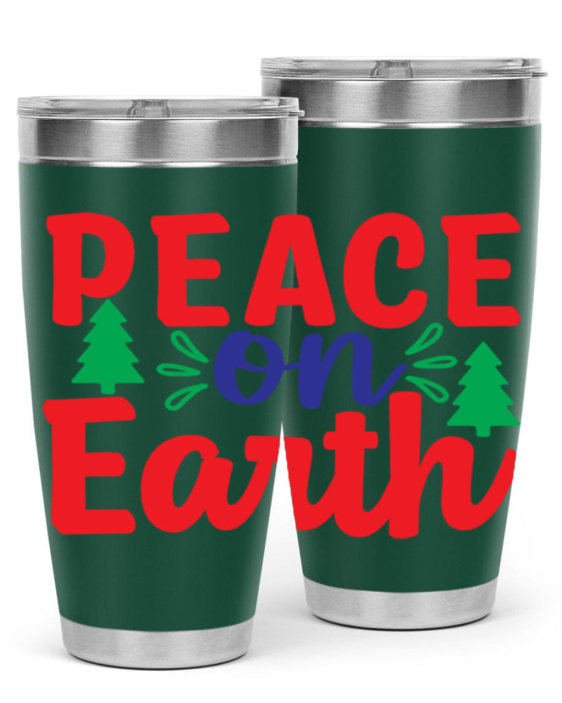 Peace on Earth 336#- winter- Tumbler