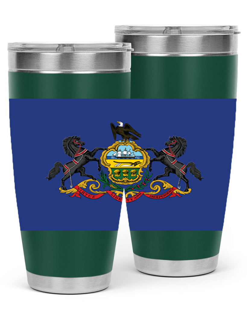 Pensilvania 14#- Us Flags- Tumbler