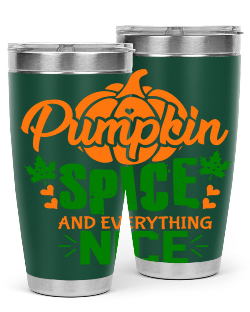 Pumpkin Spice and Everything Nice 538#- fall- Tumbler