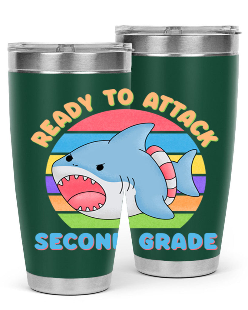 Ready to Attack 2nd Grade 19#- second grade- Tumbler