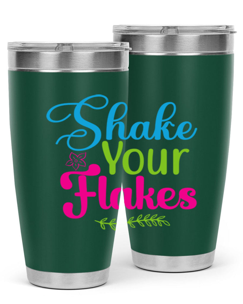 Shake Your Flakes 356#- winter- Tumbler