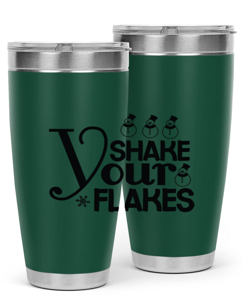 Shake Your Flakes 357#- winter- Tumbler