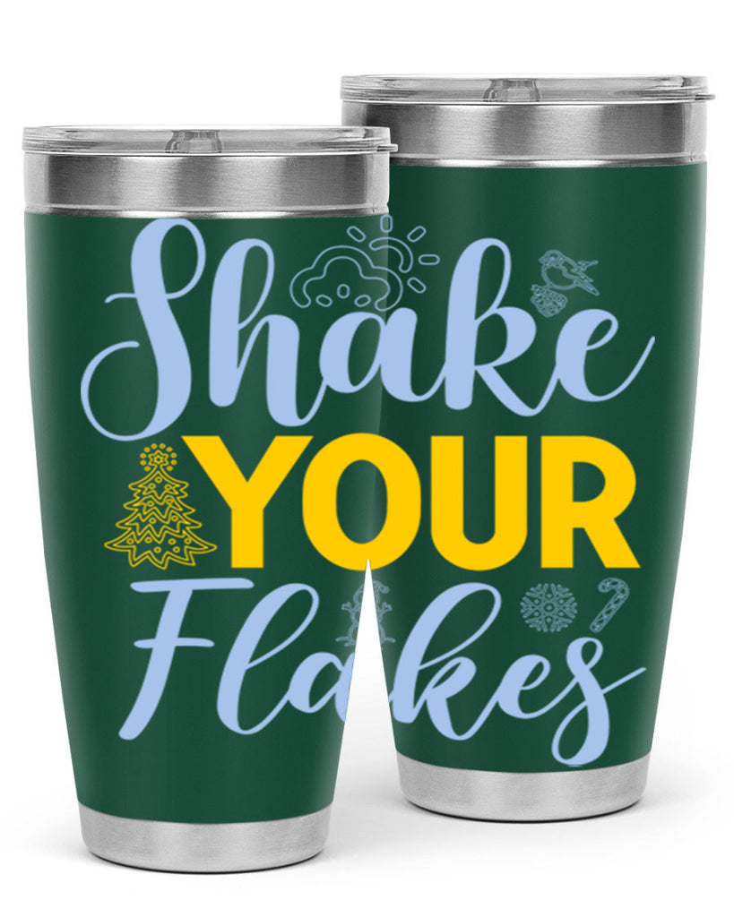 Shake your flakes361#- winter- Tumbler