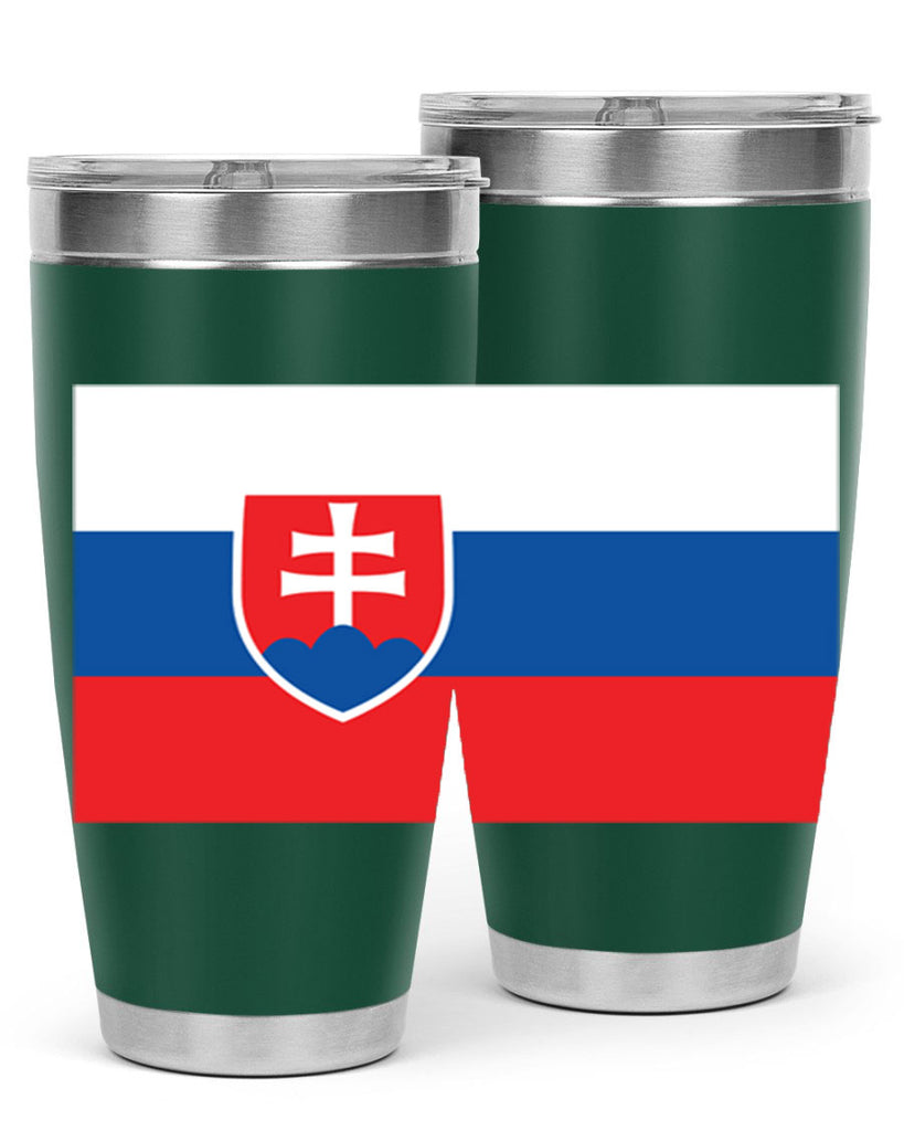 Slovakia 40#- world flags- Tumbler