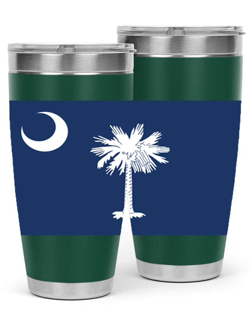 South Carolina 12#- Us Flags- Tumbler
