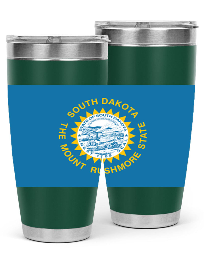 South Dakota 11#- Us Flags- Tumbler