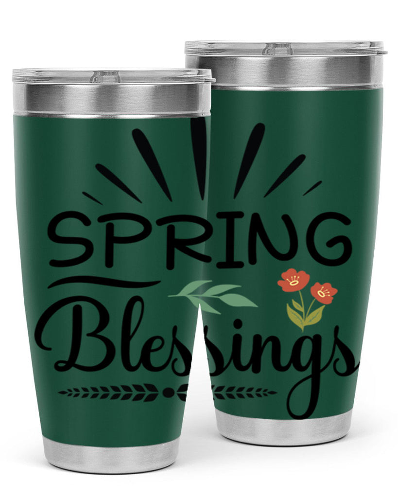 Spring Blessings  482#- spring- Tumbler