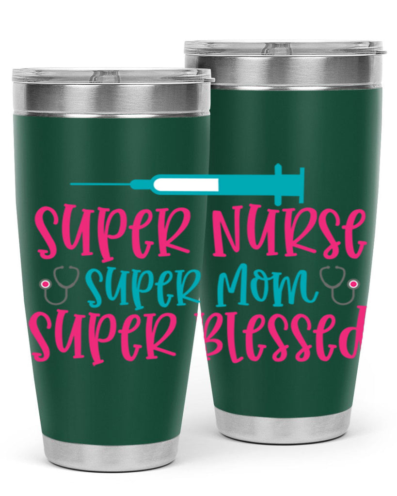 Super Nurse Super Mom Style 347#- nurse- tumbler