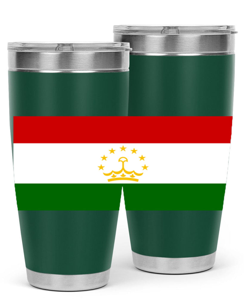 Tajikistan 25#- world flags- Tumbler