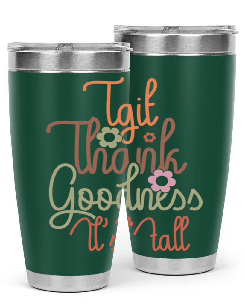 Tgif Thank Goodness Its Fall 596#- fall- Tumbler