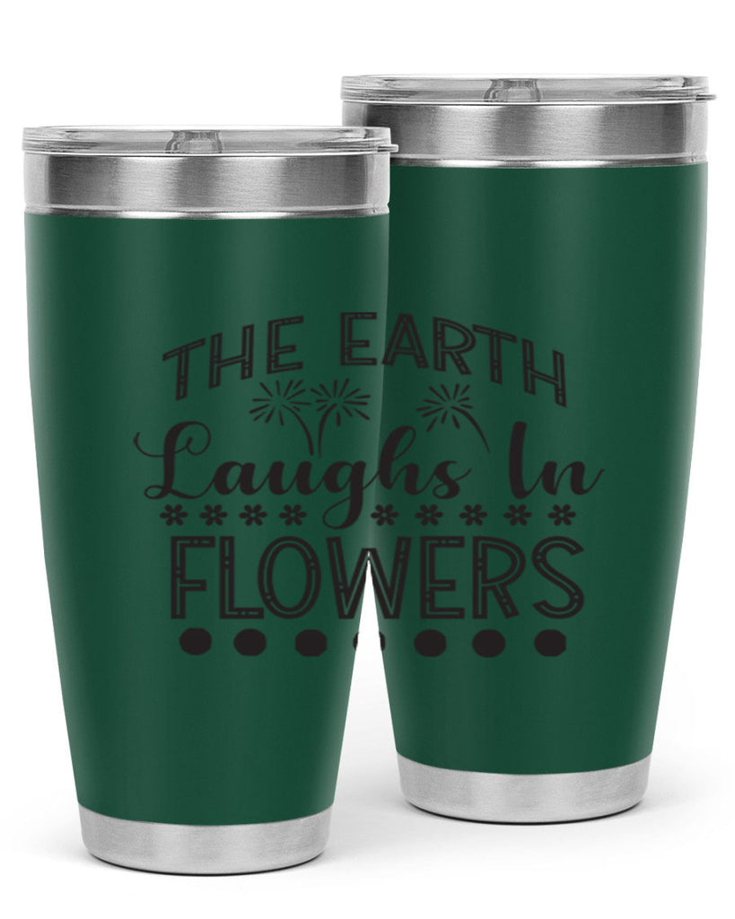 The earth laughs in flowers 533#- spring- Tumbler
