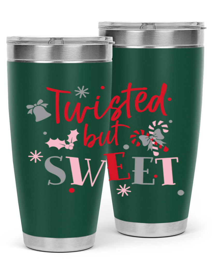 Twisted but sweet 424#- winter- Tumbler