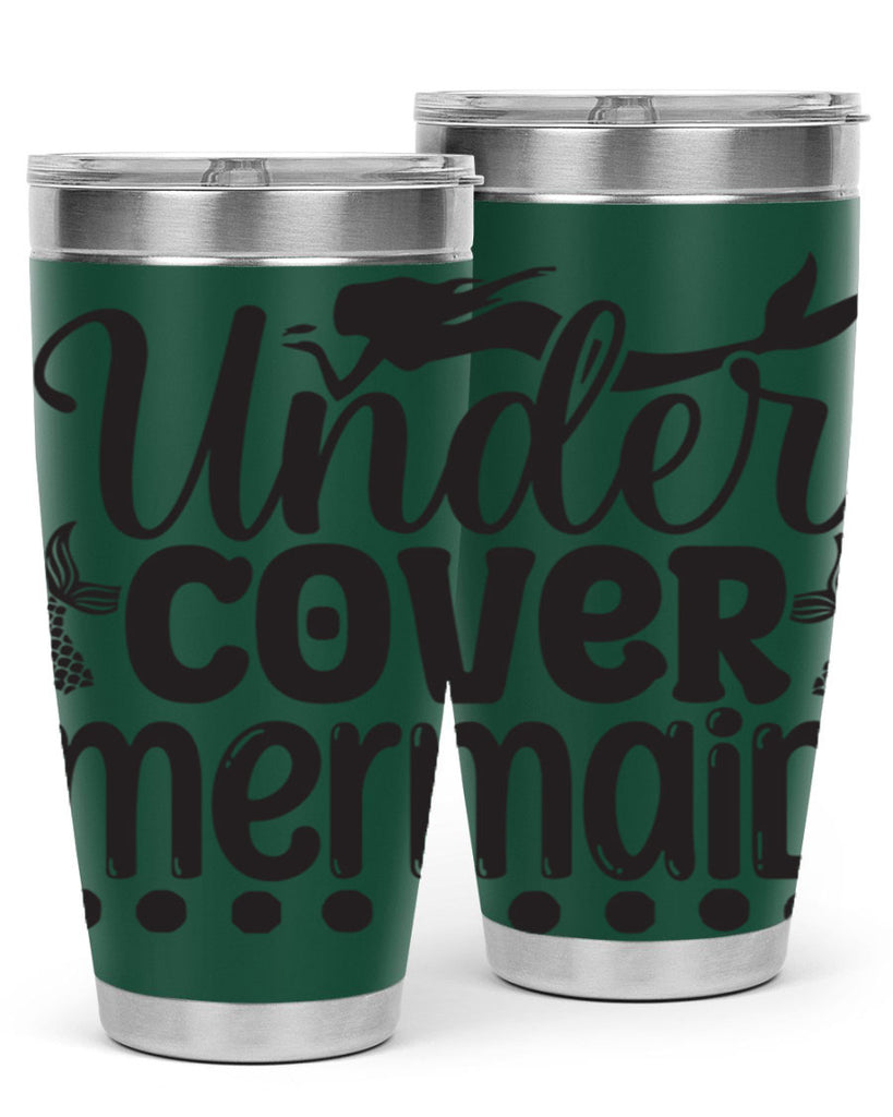 Under cover mermaid 649#- mermaid- Tumbler