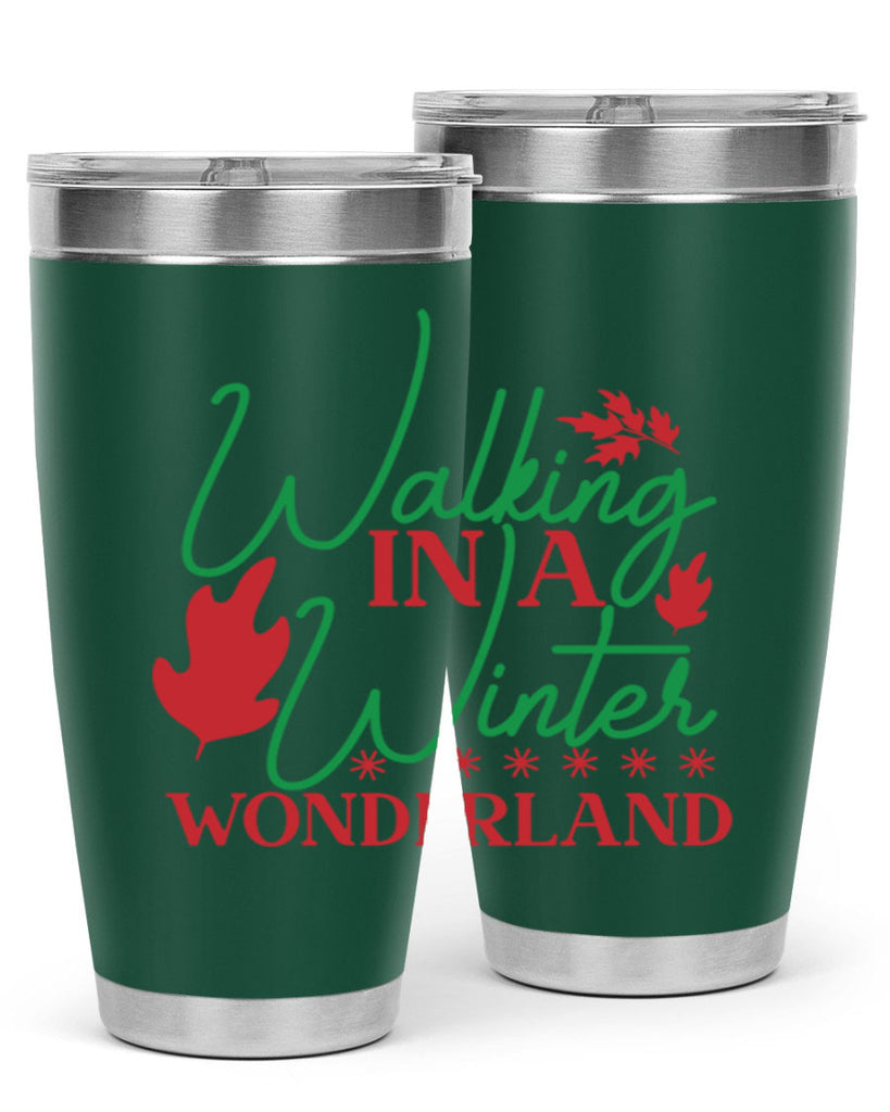 Walking In A Winter Wonderland 438#- winter- Tumbler