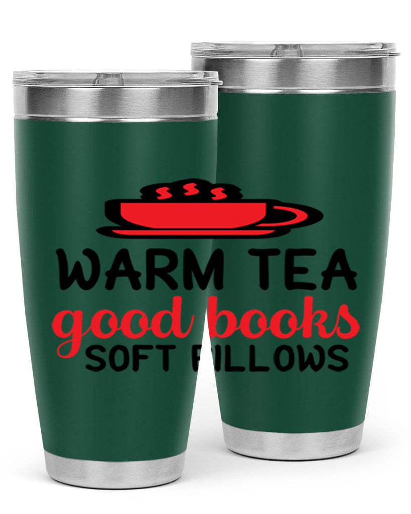 Warm tea good books soft pillows 448#- winter- Tumbler