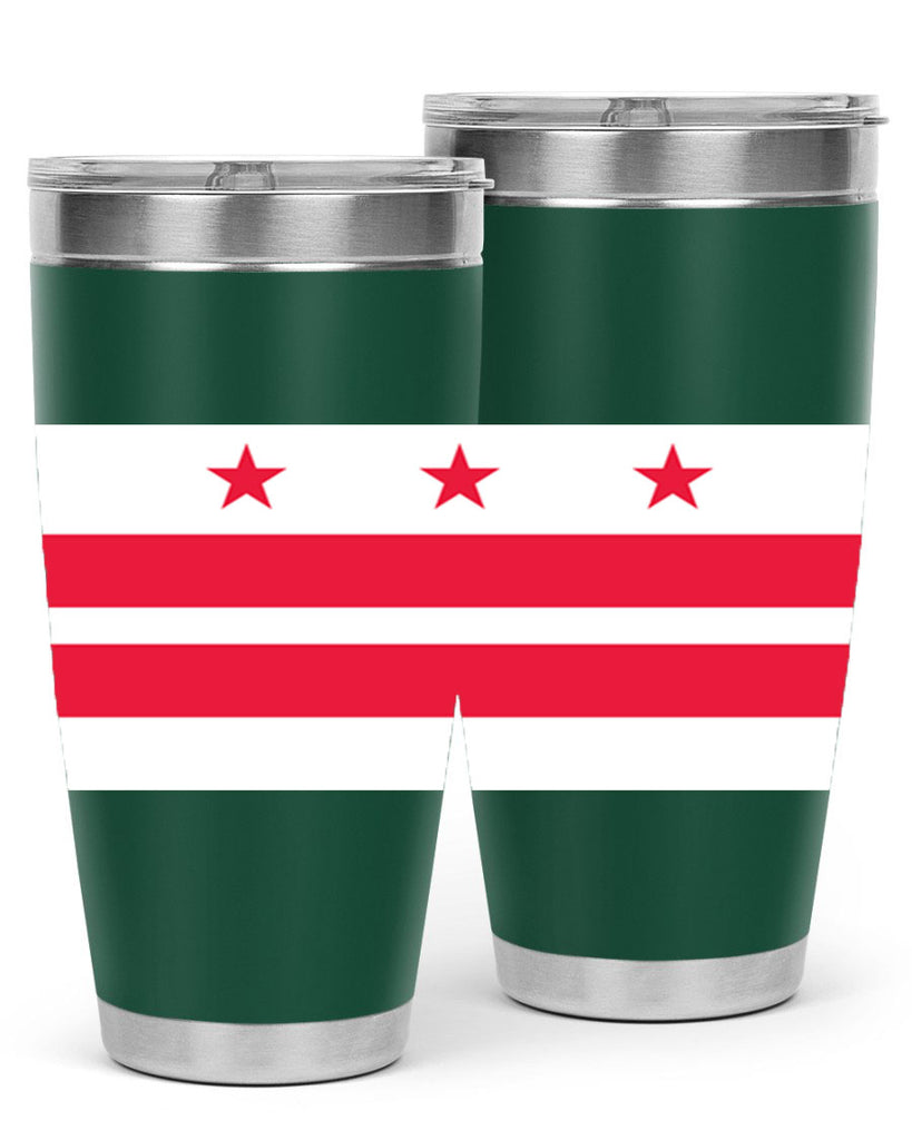 Washington DC 5#- Us Flags- Tumbler