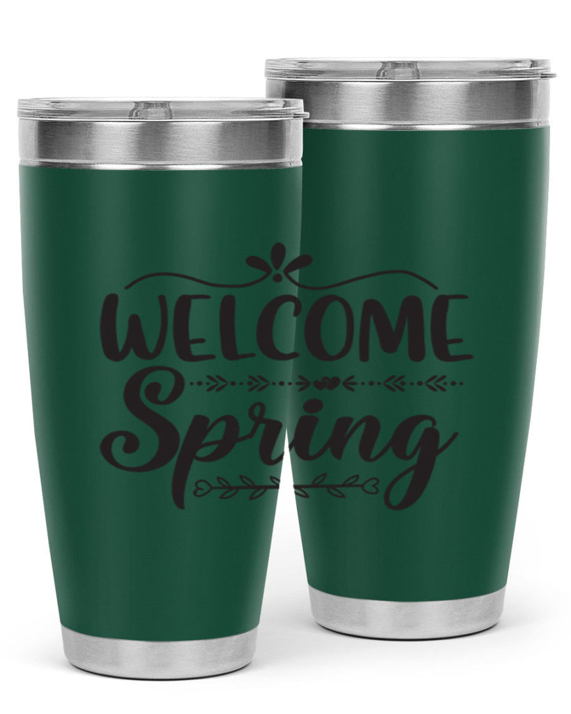 Welcome spring 576#- spring- Tumbler