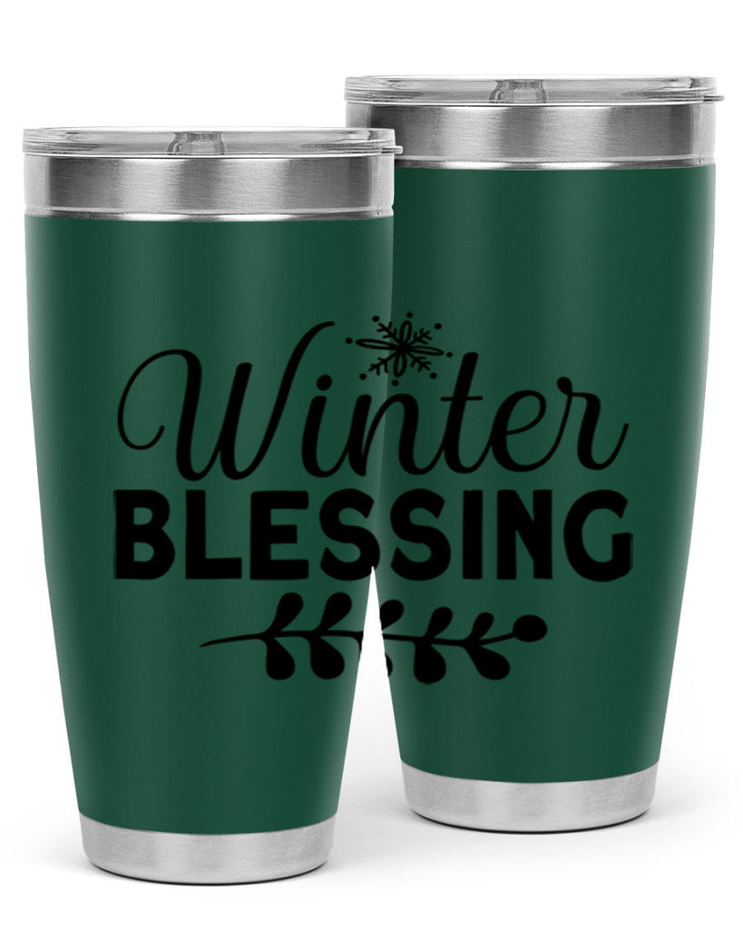 Winter Blessing488#- winter- Tumbler