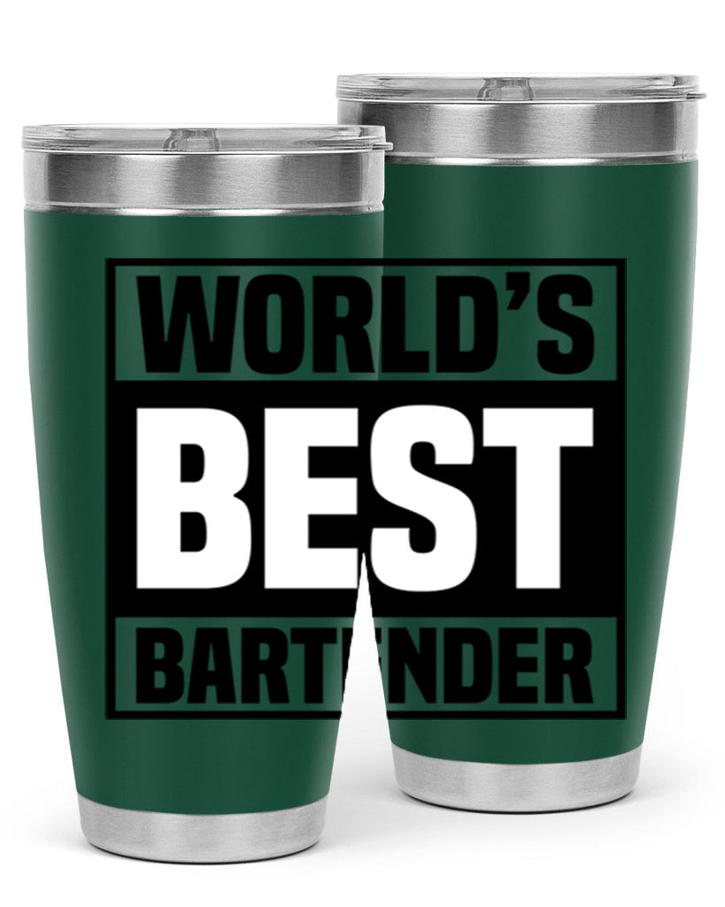 Worlds best Style 8#- bartender- tumbler