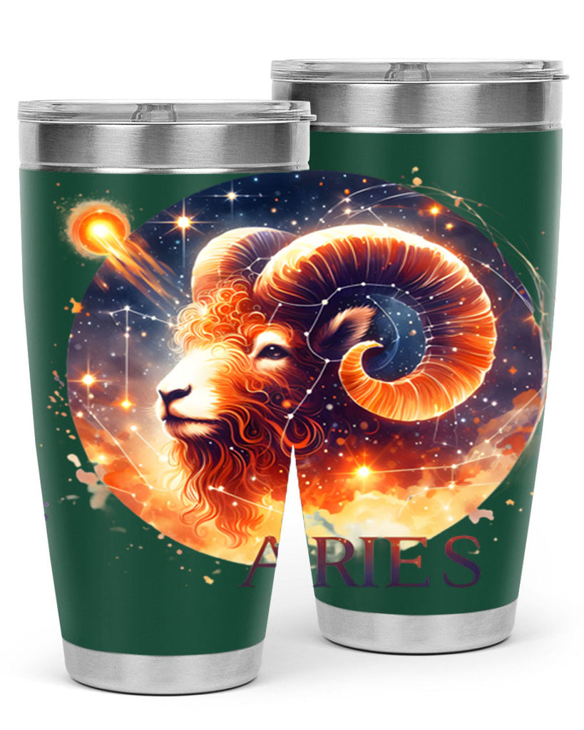 aries 130#- zodiac- Tumbler