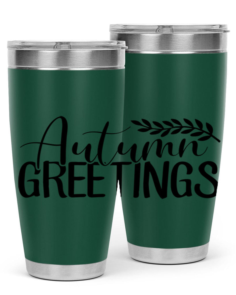 autumn greetings 13#- fall- Tumbler