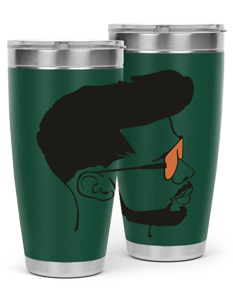 beardman 50#- black men - boys- tumbler