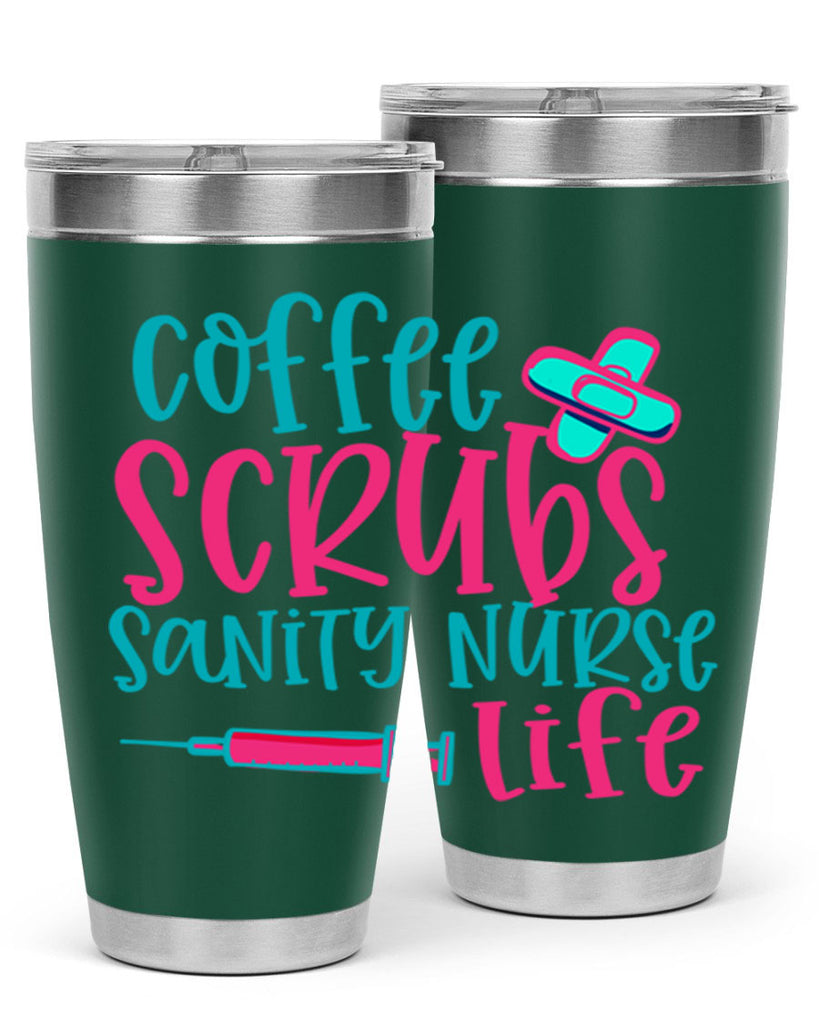 coffee scrubs sanity nurse life Style 390#- nurse- tumbler