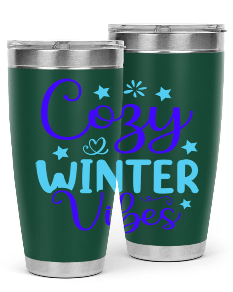 cozy winter vibes 66#- winter- Tumbler