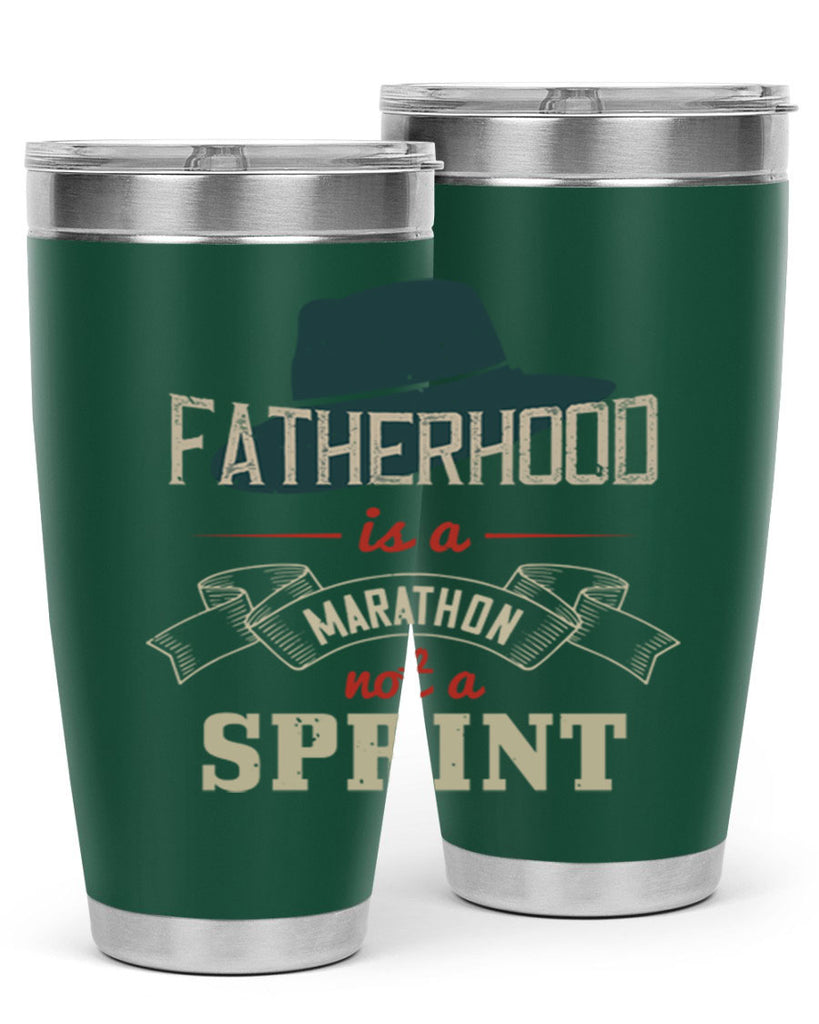 fatherhood is a marathon 227#- fathers day- Tumbler