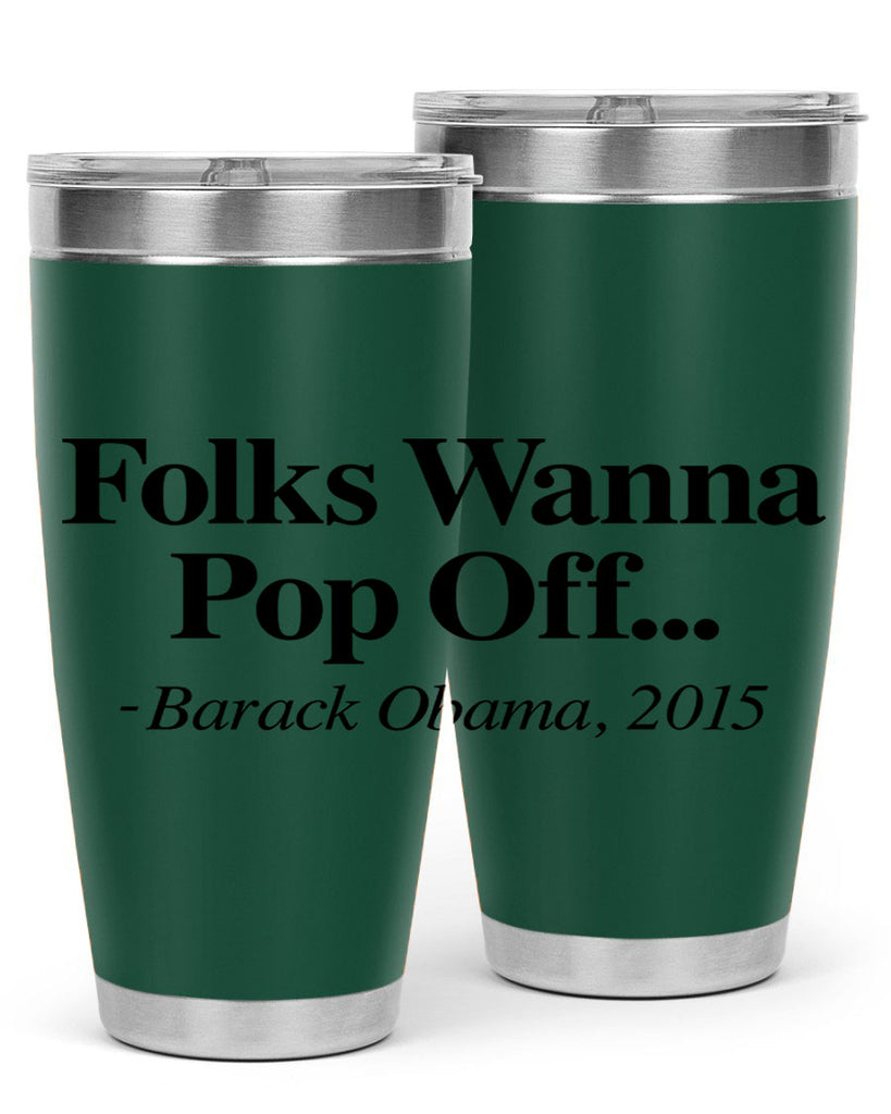 folks wanna pop off 151#- black words phrases- Cotton Tank