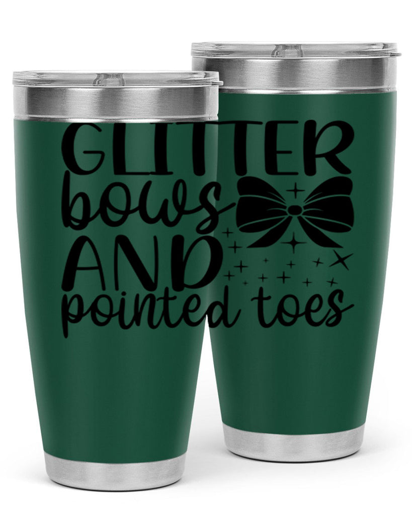 glitter bows and pointed toes44#- ballet- Tumbler