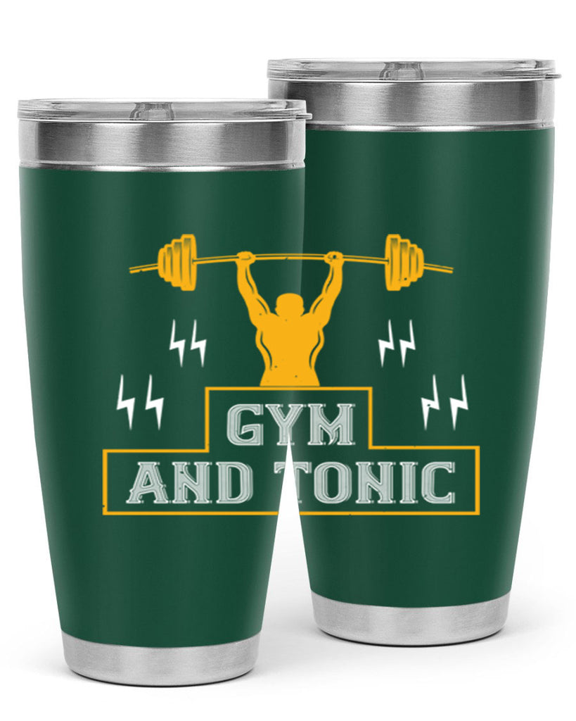 gym and tonic 100#- gym- Tumbler