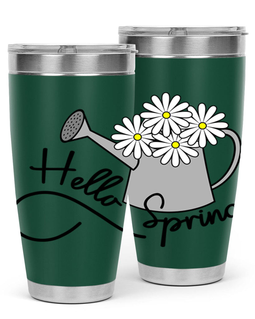hello spring watering can208#- spring- Tumbler