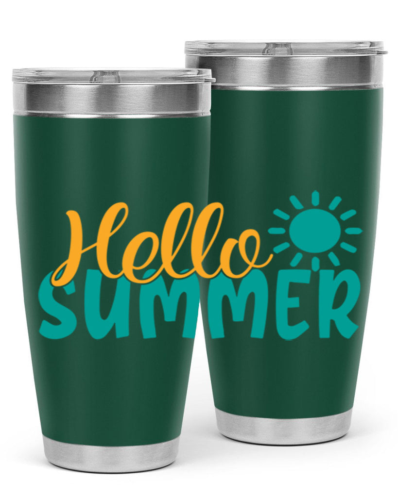 hello summer Style 98#- summer- Tumbler