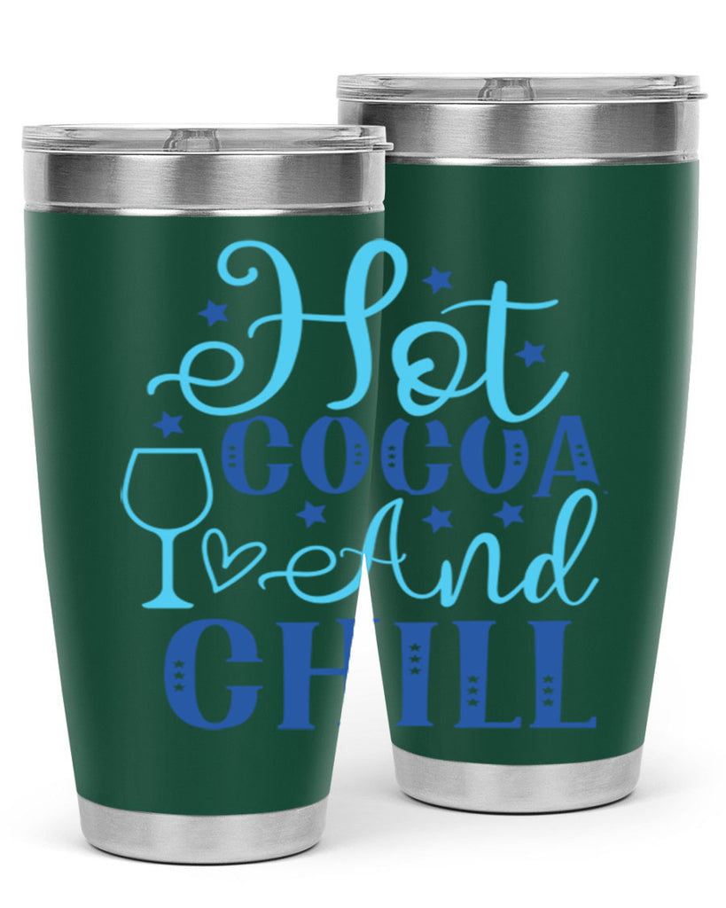 hot cocoa and chill 206#- winter- Tumbler