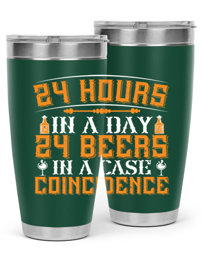 hours in a day beers in a case coincidence 56#- drinking- Tumbler