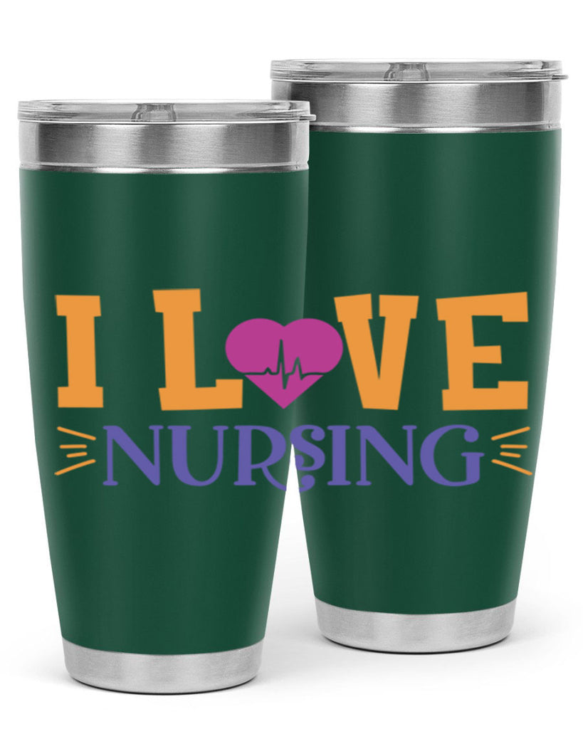 i love nursing Style 379#- nurse- tumbler