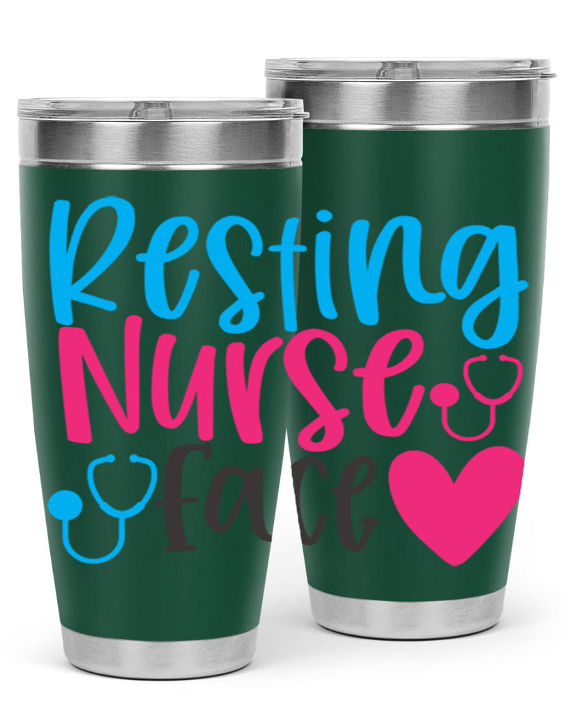 resting nurse face Style Style 56#- nurse- tumbler