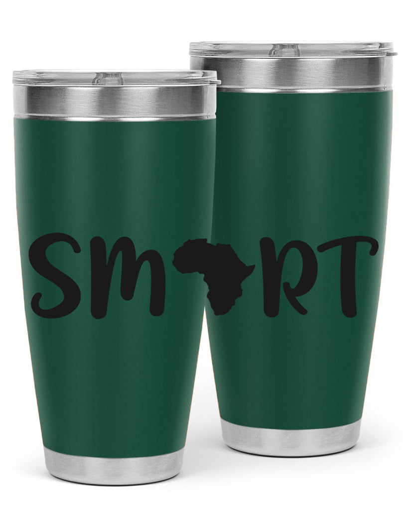 smart africa 32#- black words phrases- Cotton Tank