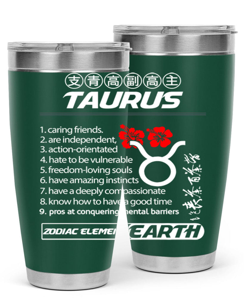 taurus 518#- zodiac- Tumbler