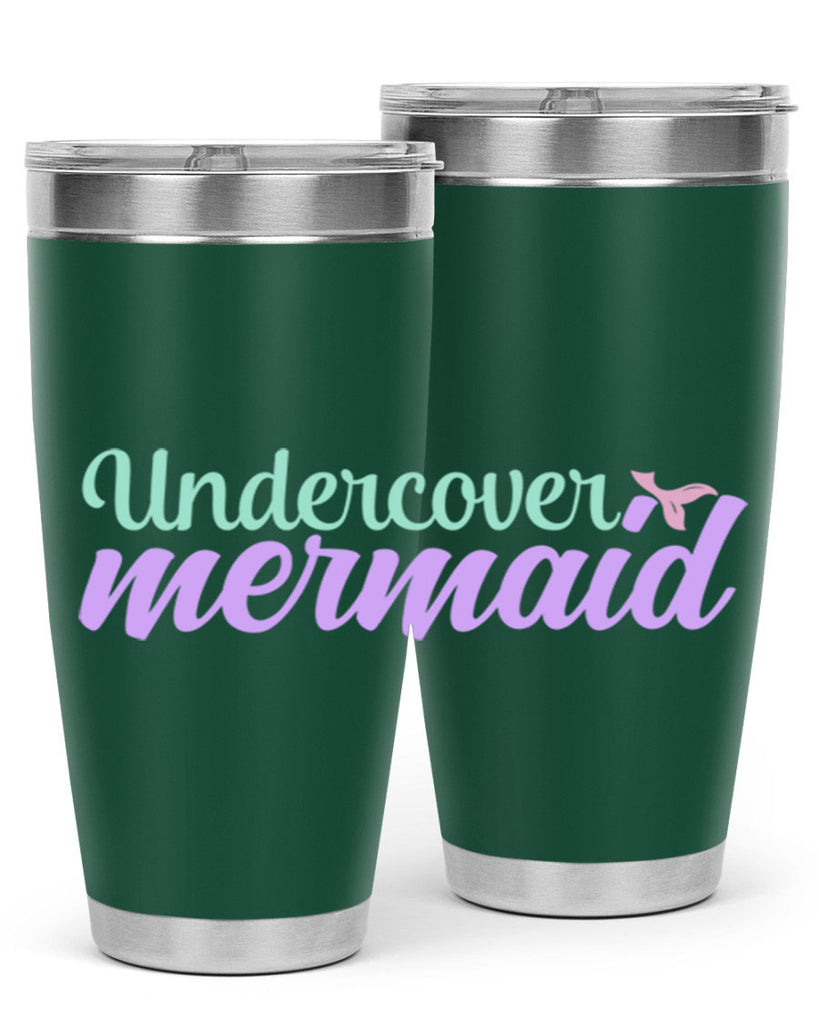 undercover mermaid 8#- mermaid- Tumbler
