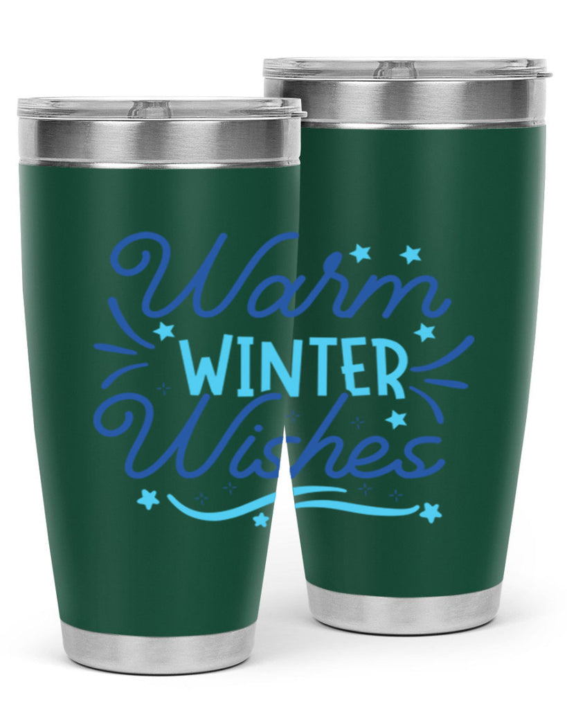 warm winter wishes 457#- winter- Tumbler