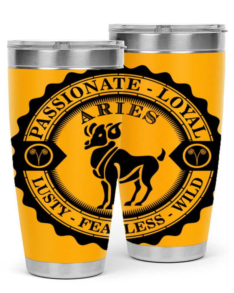 Aries 3#- zodiac- Tumbler