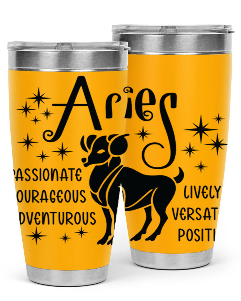 Aries 93#- zodiac- Tumbler