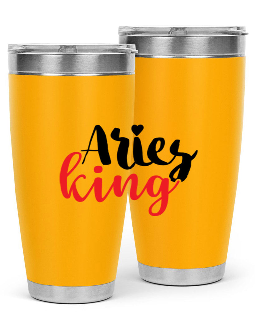 Aries king 96#- zodiac- Tumbler