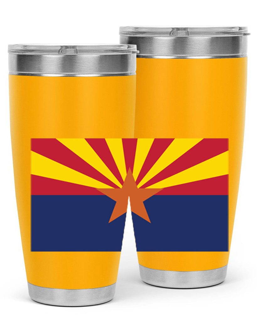 Arizona 49#- Us Flags- Tumbler