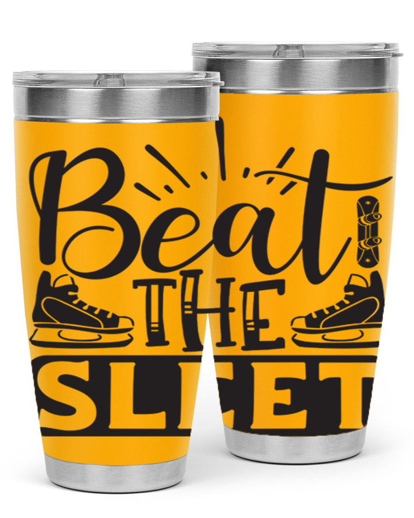 Beat the sleet 24#- winter- Tumbler