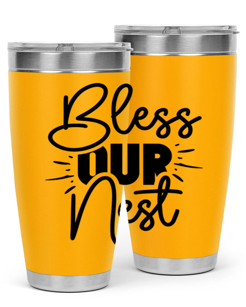 Bless Our Nest 52#- spring- Tumbler