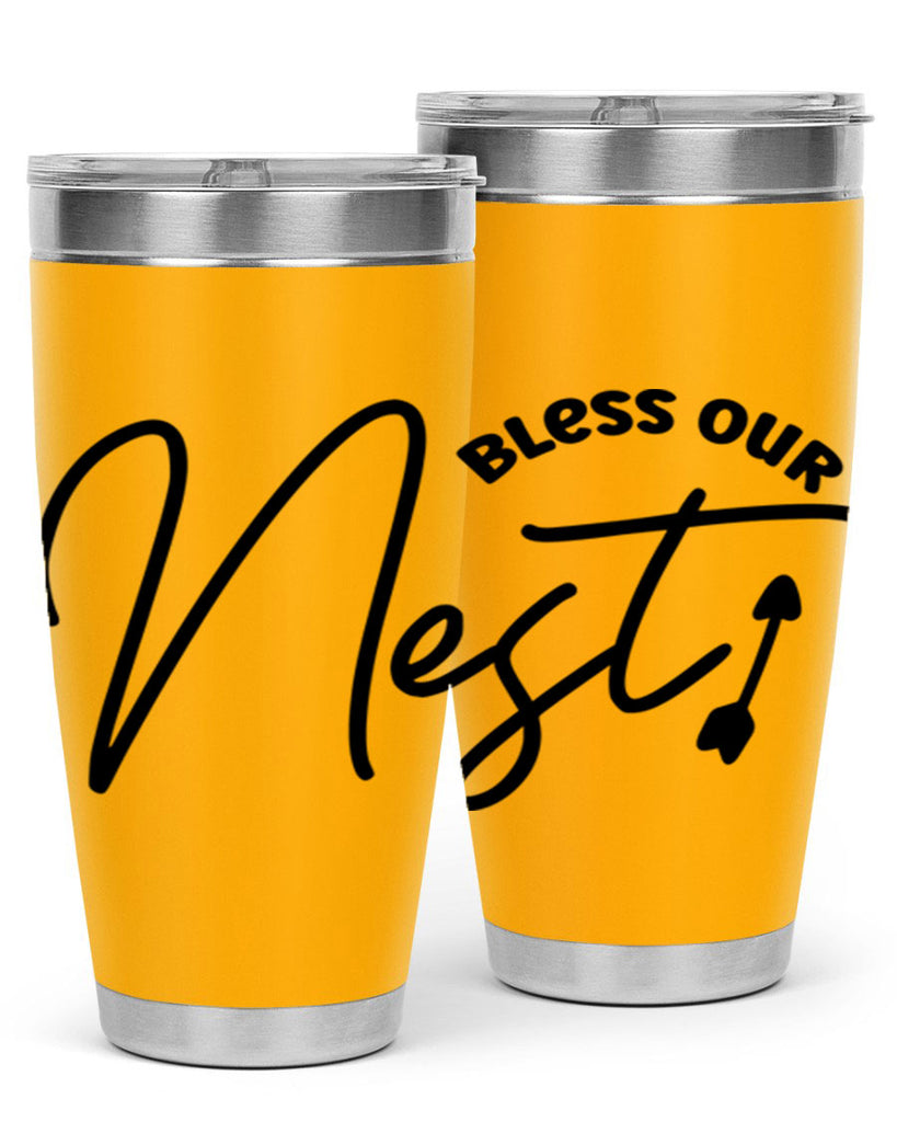 Bless Our Nest55#- spring- Tumbler