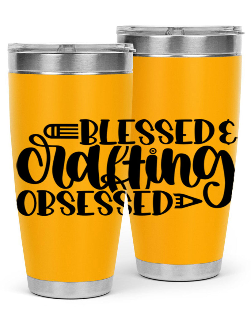 Blessed Crafting Obsessed 47#- crafting- Tumbler
